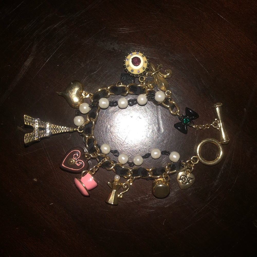 Betsey Johnson Charm Bracelet